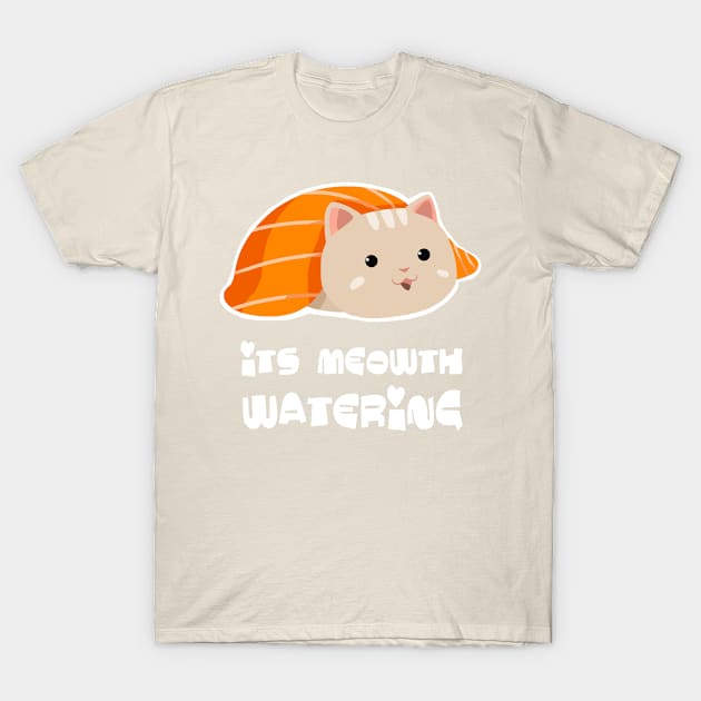 Cat Watering T-Shirt by russ29